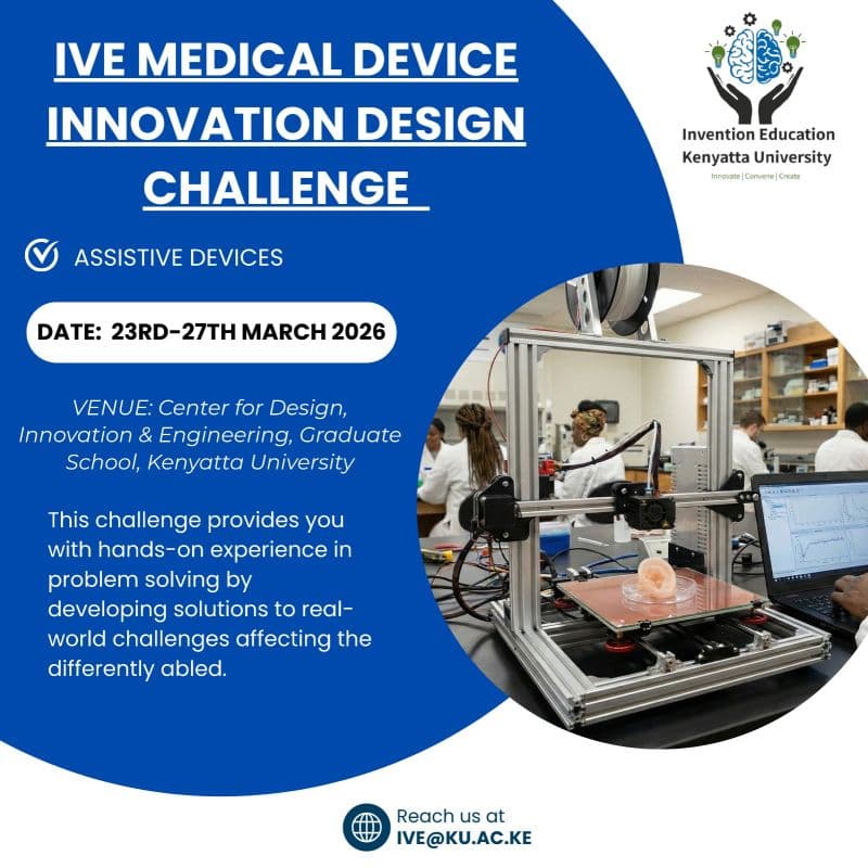 IvE Medical Device Innovation Design Challenge call on assistive devices, 23 to 27 March 2026